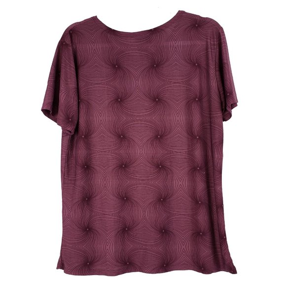 DC Classic Womens XXL Purple w/ Gold Sparkle Vegas - Picture 5 of 6